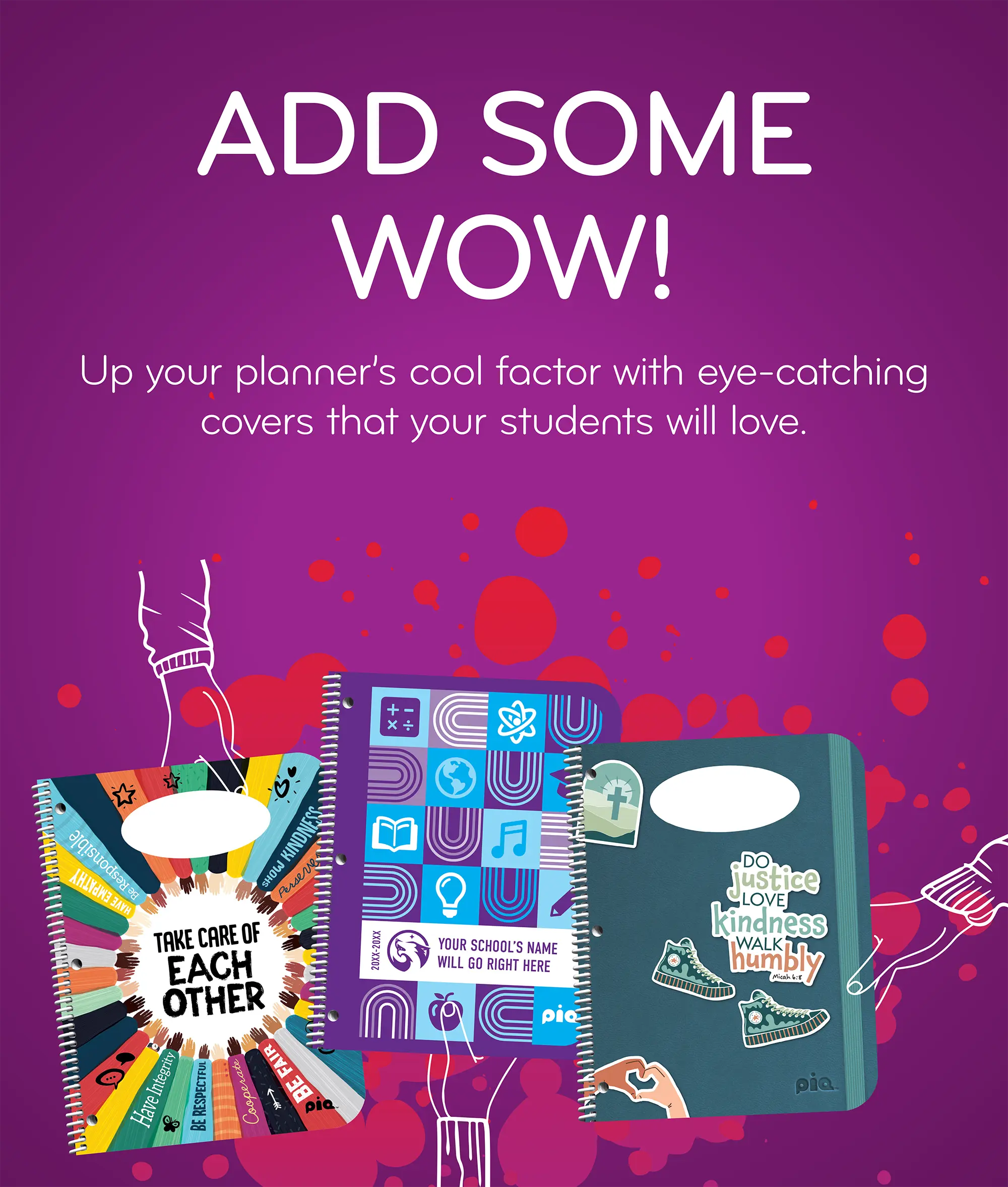 Planner covers