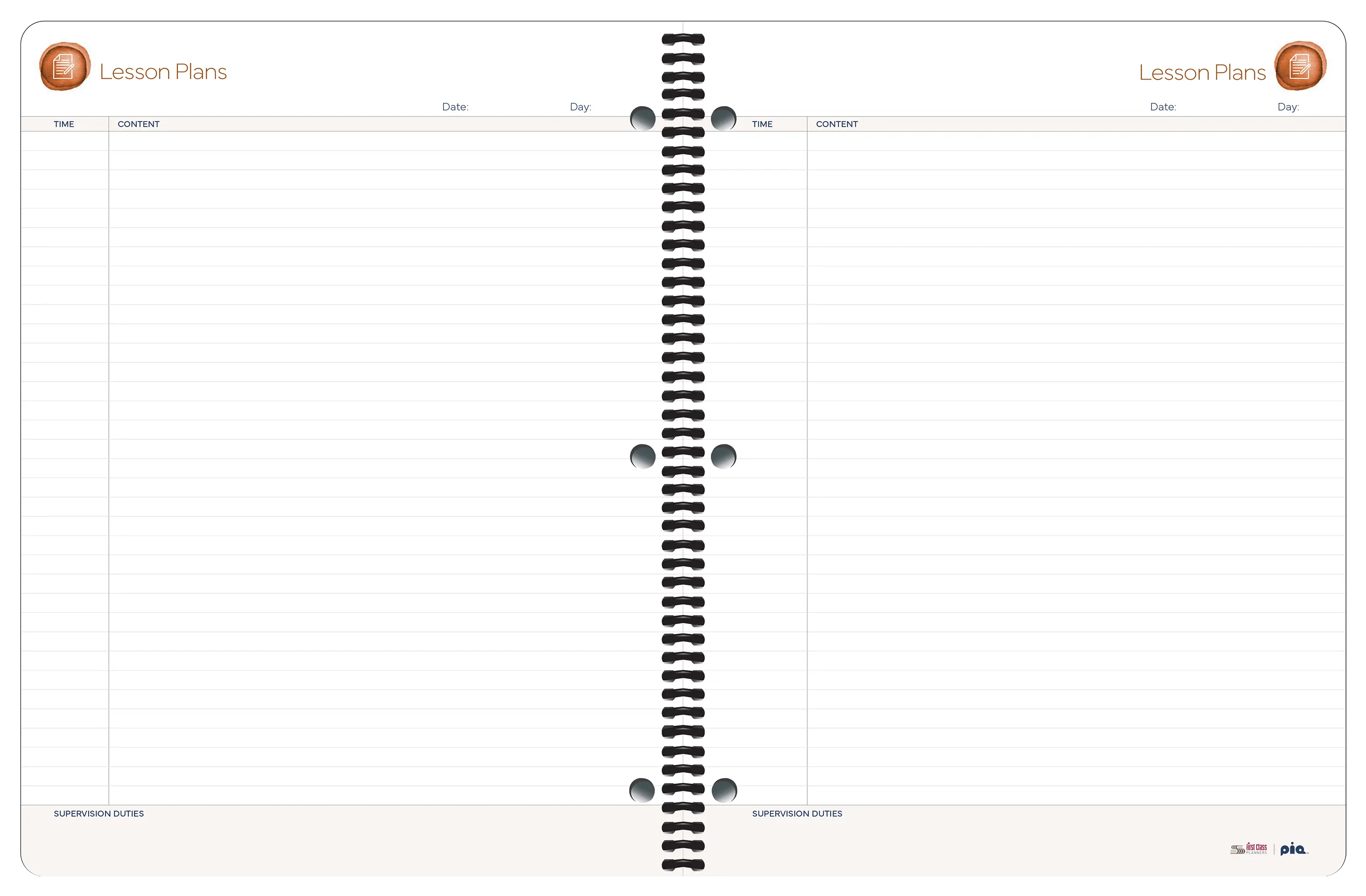 The Legacy Lesson Plan Books – Open Format